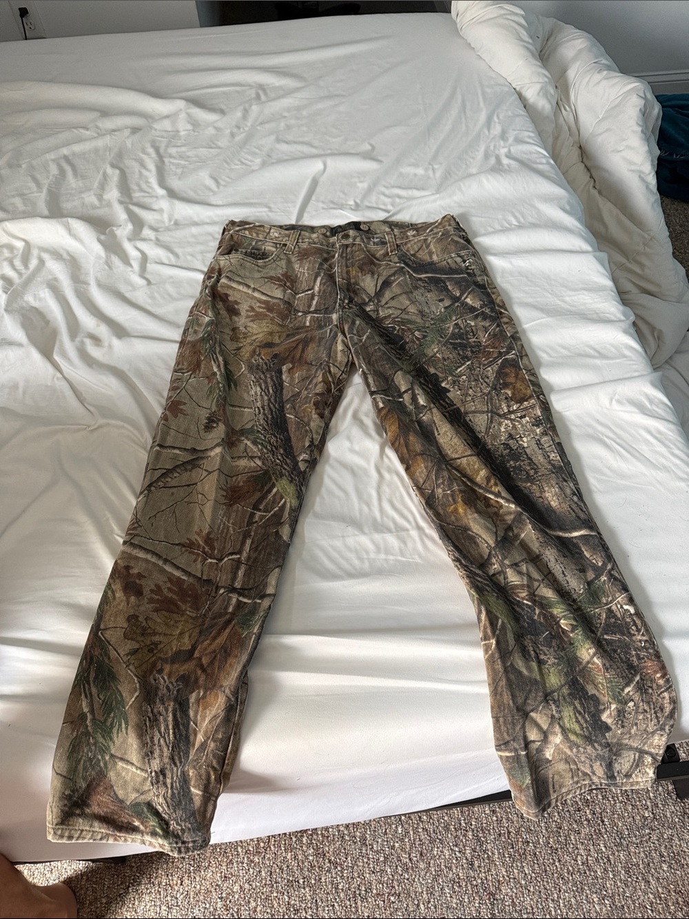 RedHead Men's Camouflage Cargo Pants - Brown/Green Camo